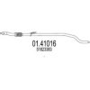 MTS 01.41016 Exhaust Pipe